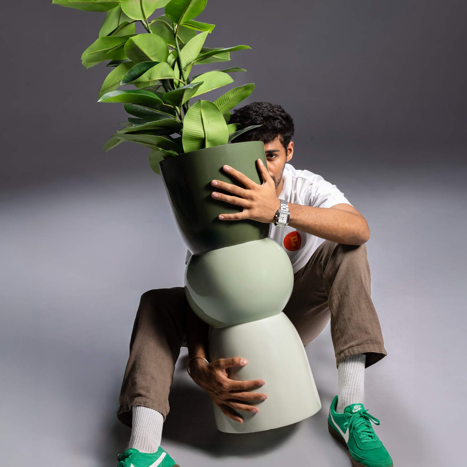 Chunk Heart Planter