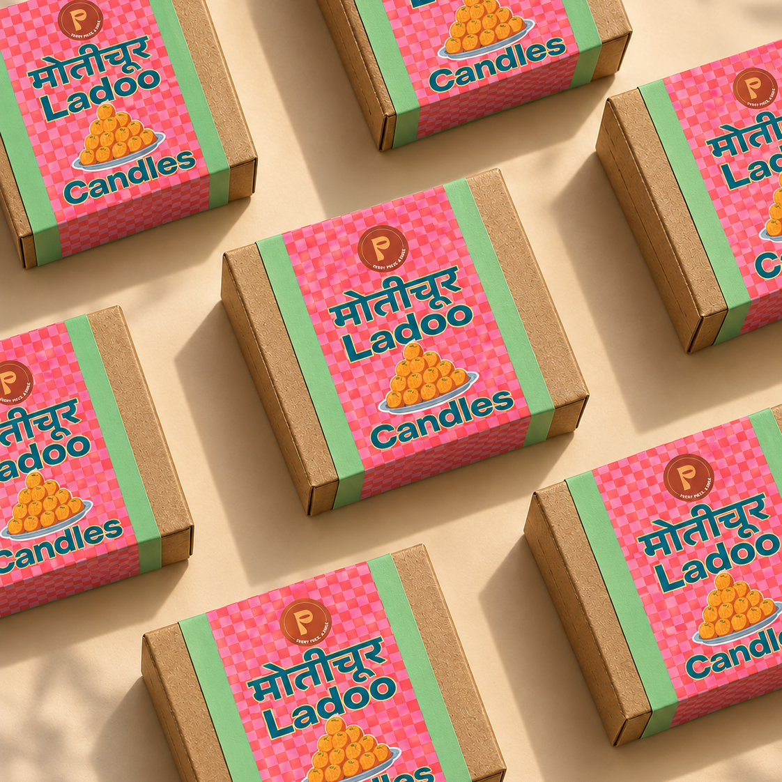 Motichoor Ladoo Candles