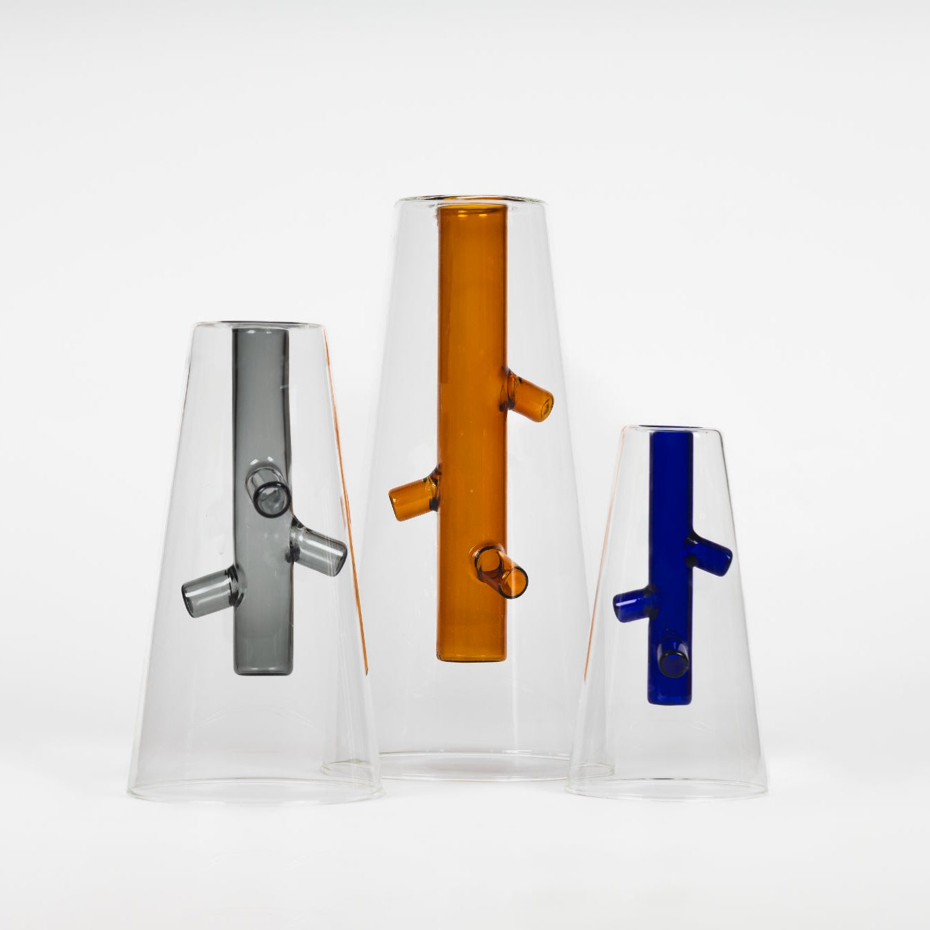 Pop Stem Vase (Grey)