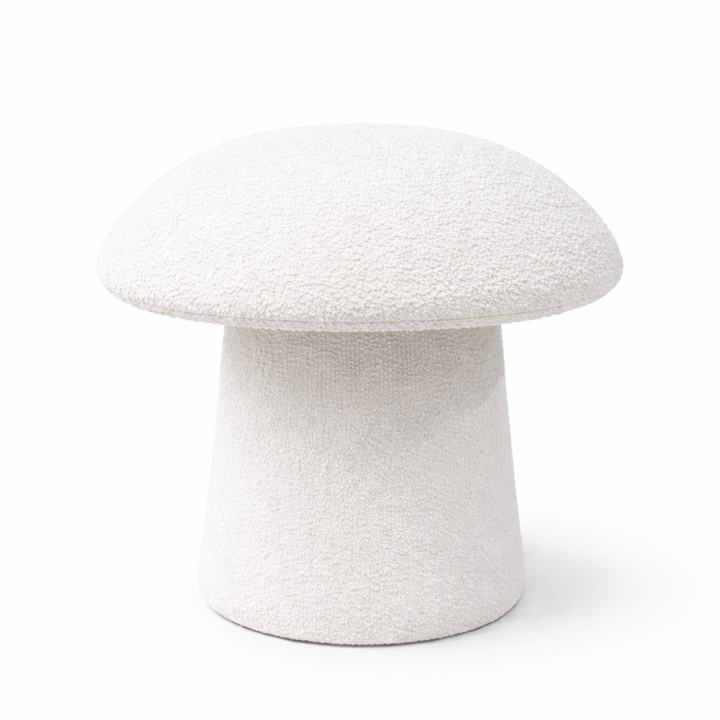 Mushroom Pouf (white)