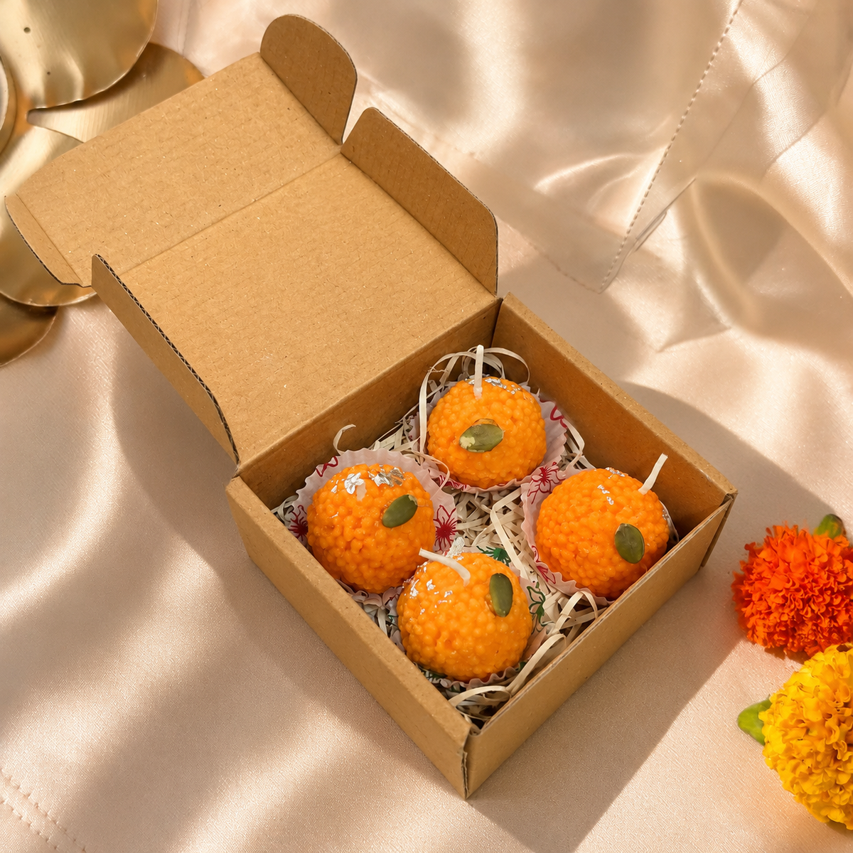 Motichoor Ladoo Candles