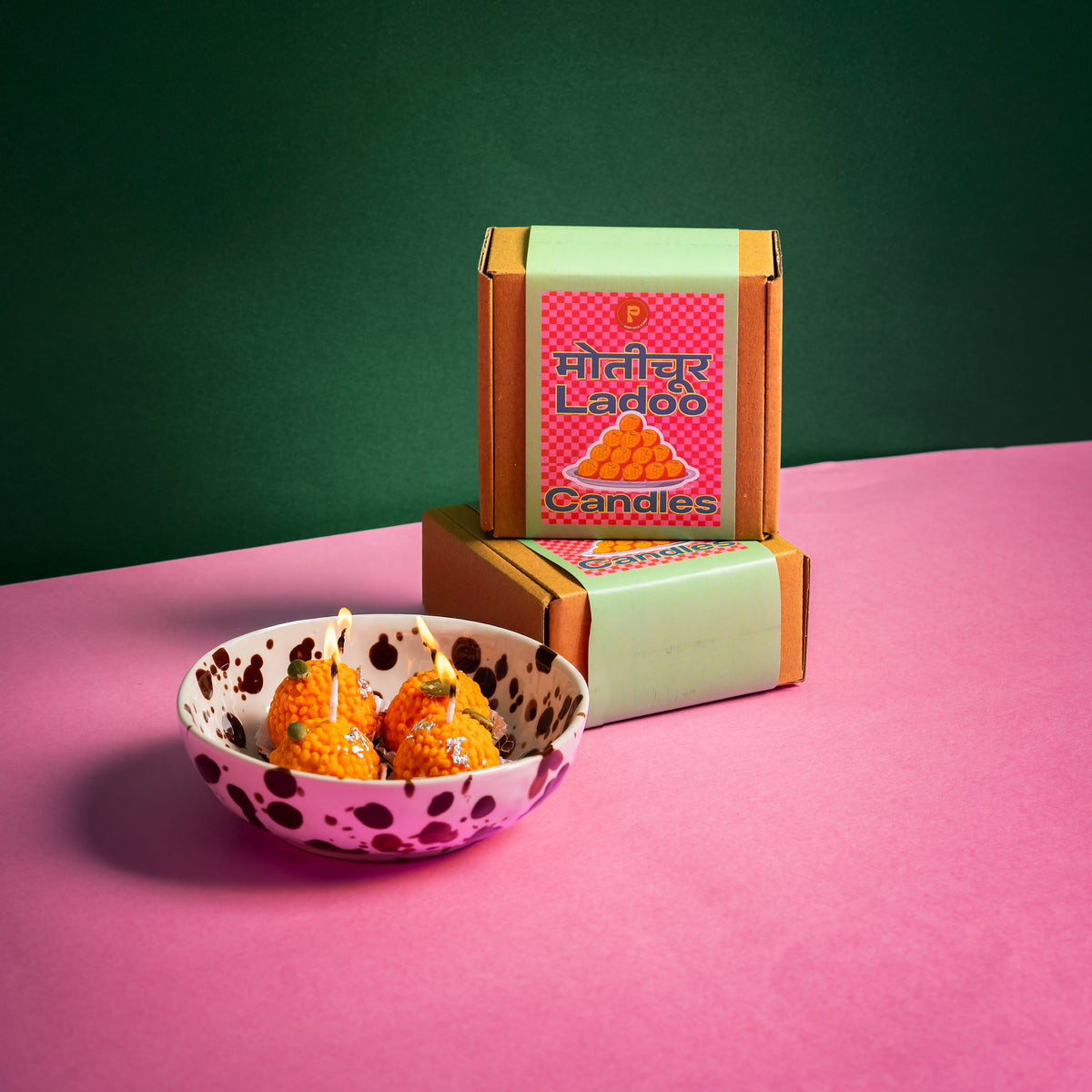 Motichoor Ladoo Candles