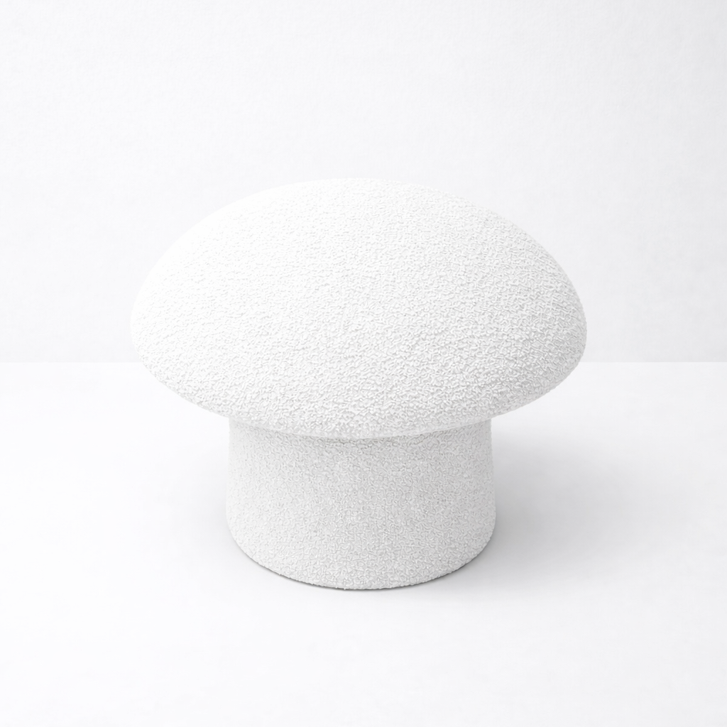 Mushroom Pouf (white)