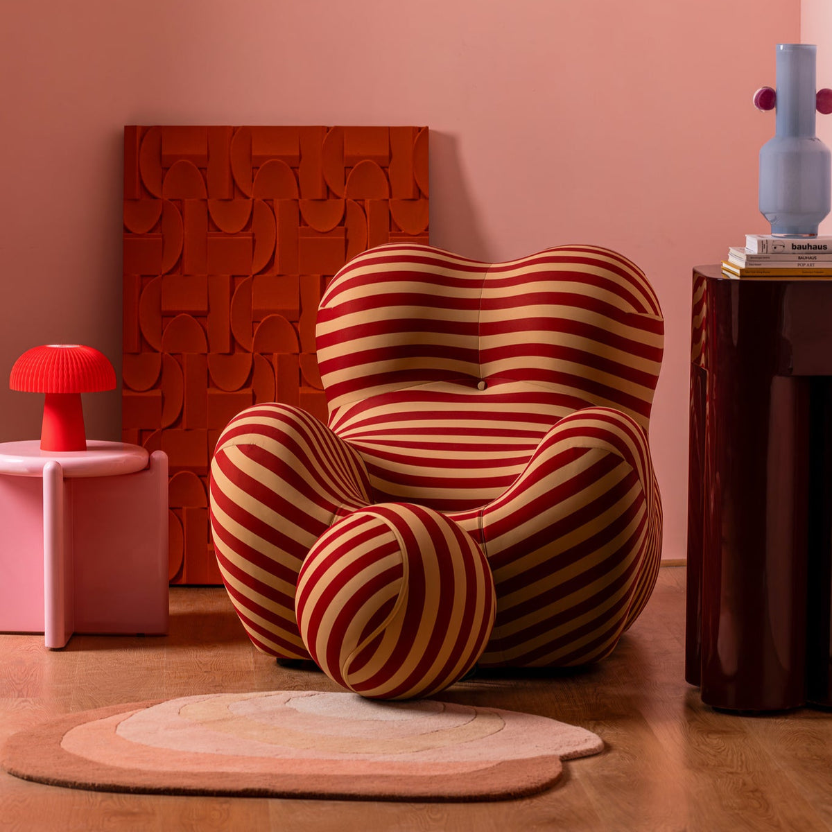 Pinstripe Lounge Sofa